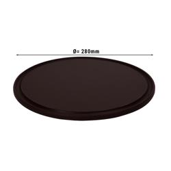 (12 piezas) Plato de polietileno para pizza - Ø 280mm