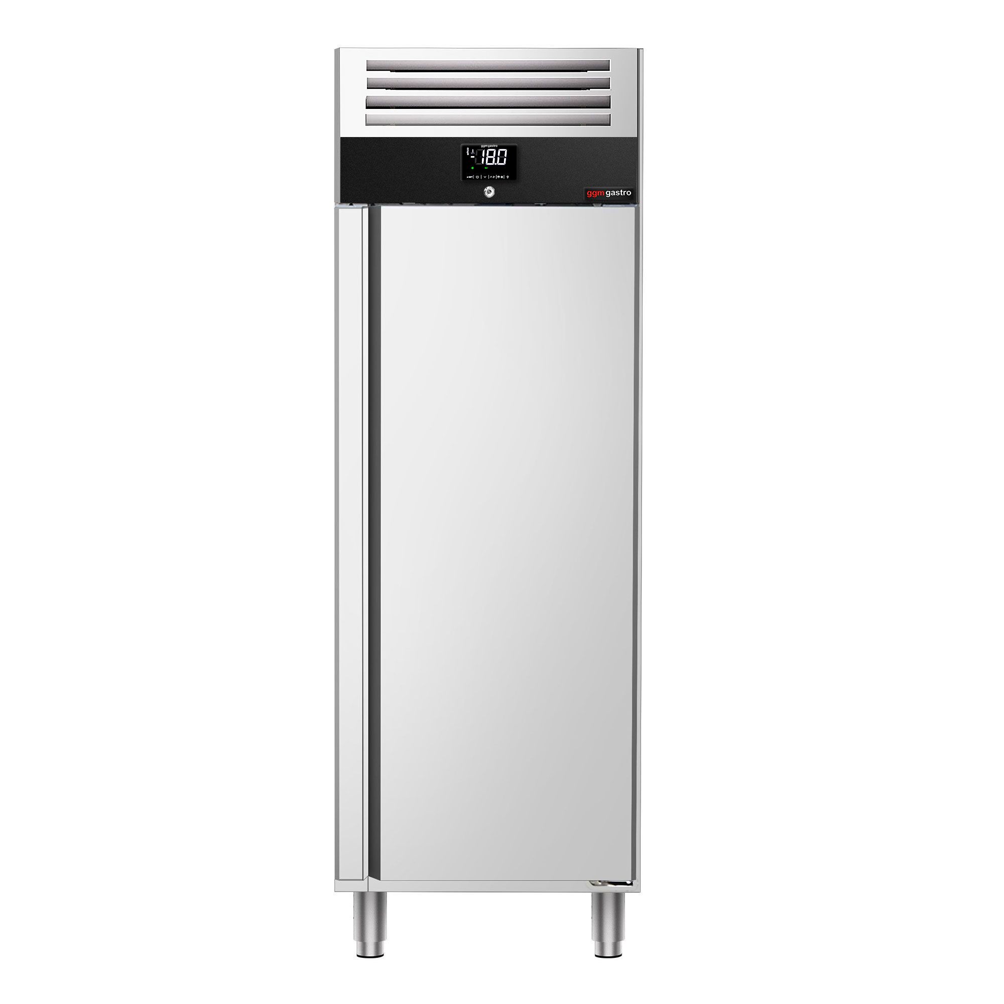 Armoire réfrigérée négative Inox AISI 304 PREMIUM - GN 2/1 - 600 L - avec 1 porte
