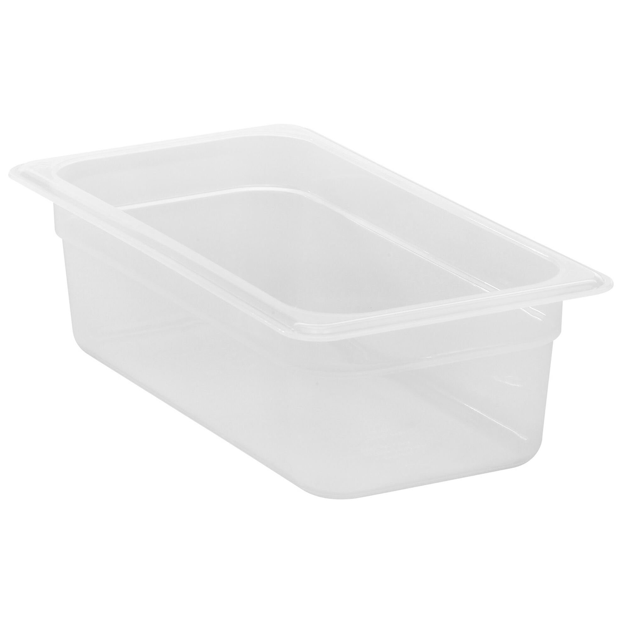 (6 pièces) CAMBRO | Bac GN 1/3 en polypropylène – translucide – Hauteur : 100 mm