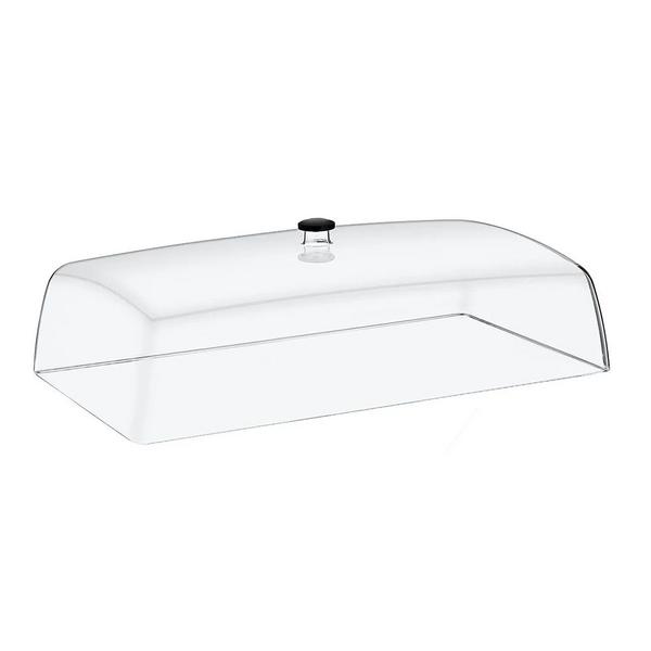 Cubierta - GN 1/2 - Policarbonato - 335x274mm - Altura: 145mm - con asa
