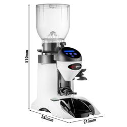 Moulin à café – 2 kg – 63 dB – Avec dosage automatique – Blanc