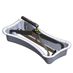 Aparat de făcut clătite 40 cm / cu 1 plită