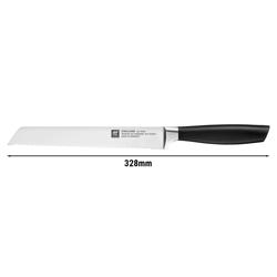 ZWILLING | ALL * STAR - Broodmes - met gekartelde rand - Mes: 200mm - Zilver