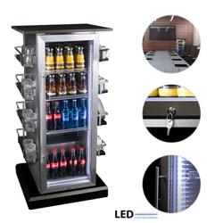 Drickakyl - 310 mm - 75 liter - med 1 glasdörr - med digital termostat & LED‑belysning