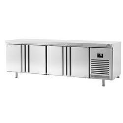 Bakkerij koelwerkbank PREMIUM PLUS - 2752x800mm - met 4 deuren