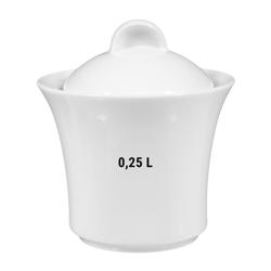 (1 pièce) SELTMANN WEIDEN | Sucrier 0,25 litre - Blanc/Uni
