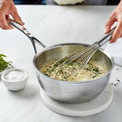 DEMEYERE | ATLANTIS 7 - Padella sauté - conica  - Ø 200mm - Acciaio inox