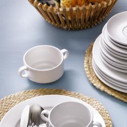 (6 pz) BUDGETLINE - Tazza da brodo Mammoet - 300ml - Bianco