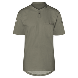 (6 Stück) KARLOWSKY | Kurzarm Herren Arbeitsshirt Performance - Salbei - Größe: 3XL
