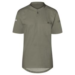 (6 piezas) Karlowsky - Camisa de trabajo de manga corta para hombre Performance - Sage - Talla: L