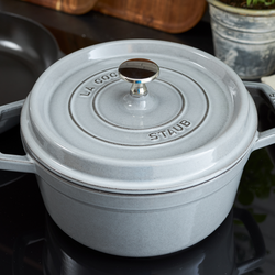 STAUB | LA COCOTTE - Kookpot - Ø 200mm - Gietijzer - Grafietgrijs