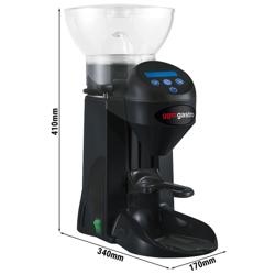 Kaffeemühle - 1kg - 77dB - Mit automatischer Dosierung - Schwarz