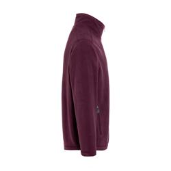 KARLOWSKY | Heren Werkkleding Fleece Jas Warm-Up - Aubergine - maat: XXL