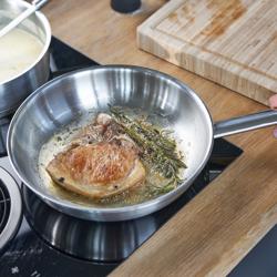 ZWILLING | Stainless Steel Frying Pan Ø 28 cm – Non‑Stick - Induction‑Ready - Dishwasher‑Safe