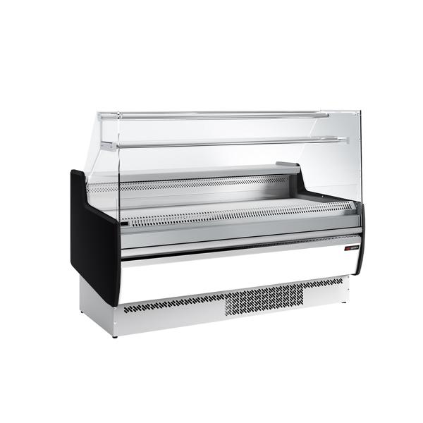 Rashladna vitrina - 1622x953 mm - 178 l - Boja Bijela - Prednja ploča Bijela - Ventilirano hlađenje - s 2 vrata