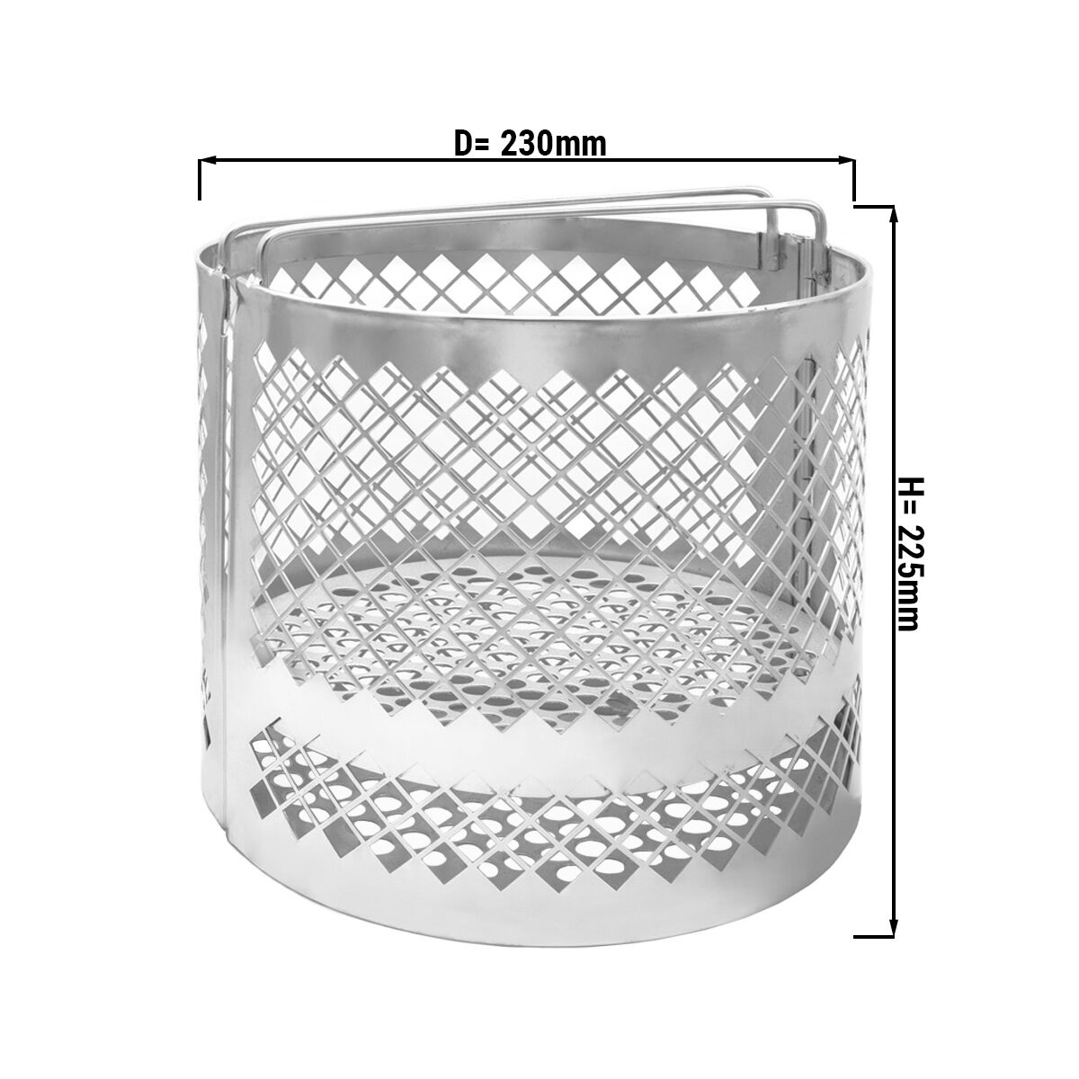 Panier de friteuse - 20 litres - pour friteuse haute pression électrique EHFMC20