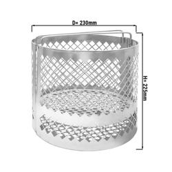 Καλάθι φριτέζας - 20 l | 230x230x225 mm - ανοξείδωτο ατσάλι - συμβατό με EHFMC20