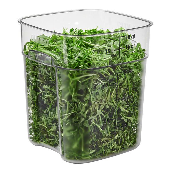 CAMBRO | CAMWEAR® FreshPro container - 17,2 litri - transparent