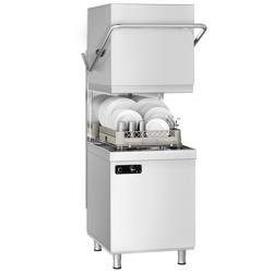 Máquina de lavar louça de capota Industrial - Eletromecânica - 6,52kW - cesto 50x50cm - com doseadores peristálticos de detergente e abrilhantador