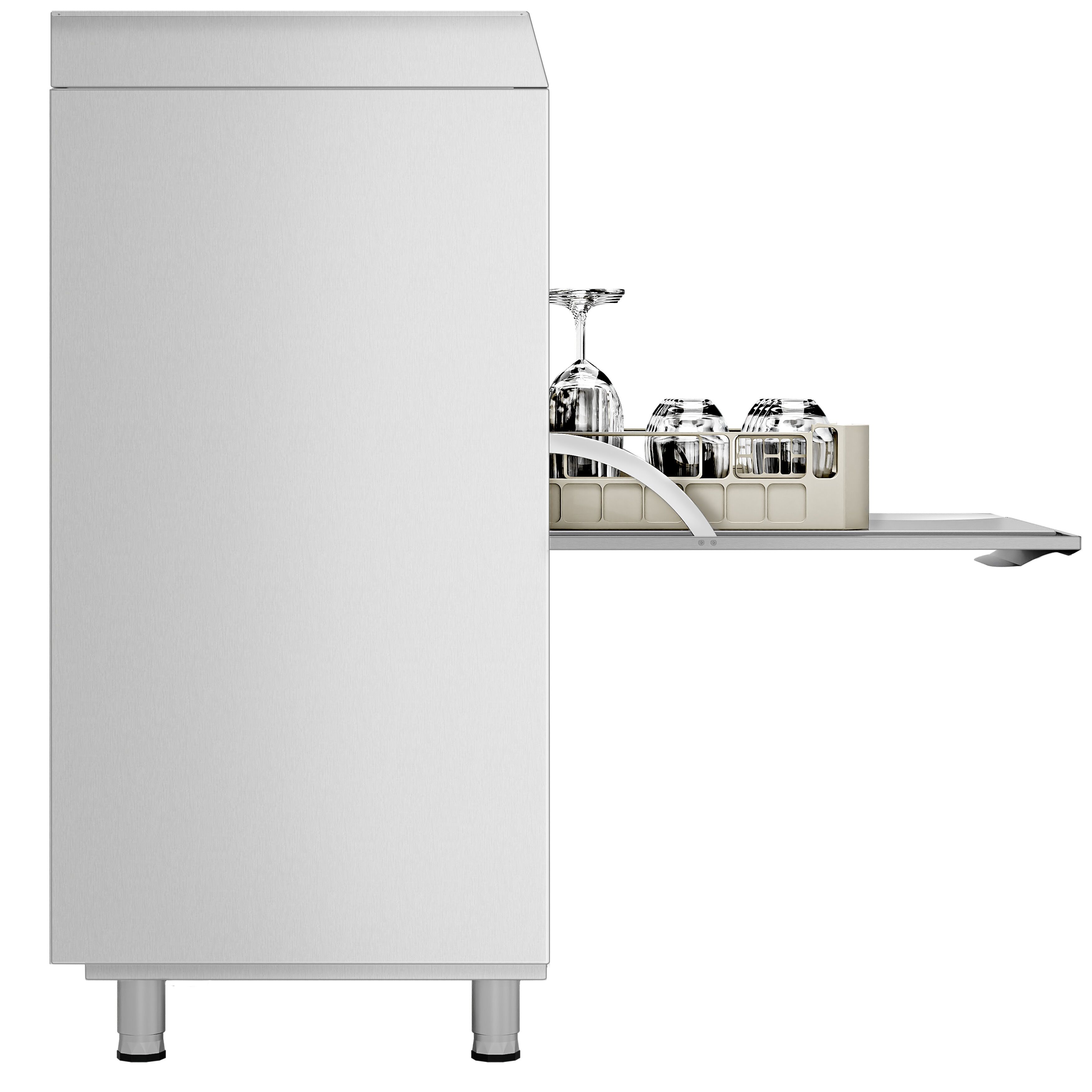 Lave-Vaisselle à Double Paroi - Numérique - 6,75 kW - avec Pompe de Détergent, de Rinçage & de Vidange