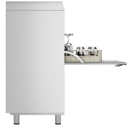 Çift Cidarlı Endüstriyel Bulaşık Makinası - Dijital Kontrol Paneli - 6,75kW - 57x57cm Sepetli - Full Pompalı