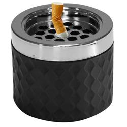 (6 stuks) Asbak - windvrij - Ø95mm - glas - met bajonetsluiting