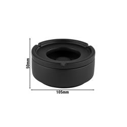 (6 pz) Posacenere antivento - ELEMENT - Ø 105mm - cemento