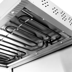 Forno elettrico per pita/ salamandra SPECIALE - 3 kW - 220 Volt - elementi riscaldanti regolabili in altezza