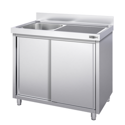 Diskbänksskåp PREMIUM - 1400x600mm - med 1 hotill vänster