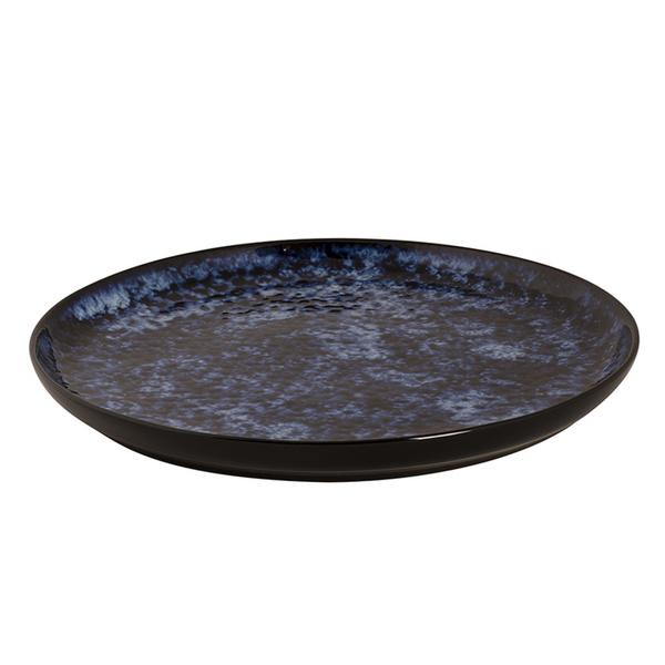 (4 sztuki) BAMA BLUE – talerze – płaskie – Ø 270 mm – niebieskie