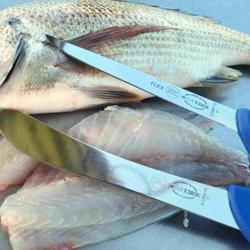 F. DICK | ErgoGrip - csontozókés - egyenes, hajlékony penge: 150mm