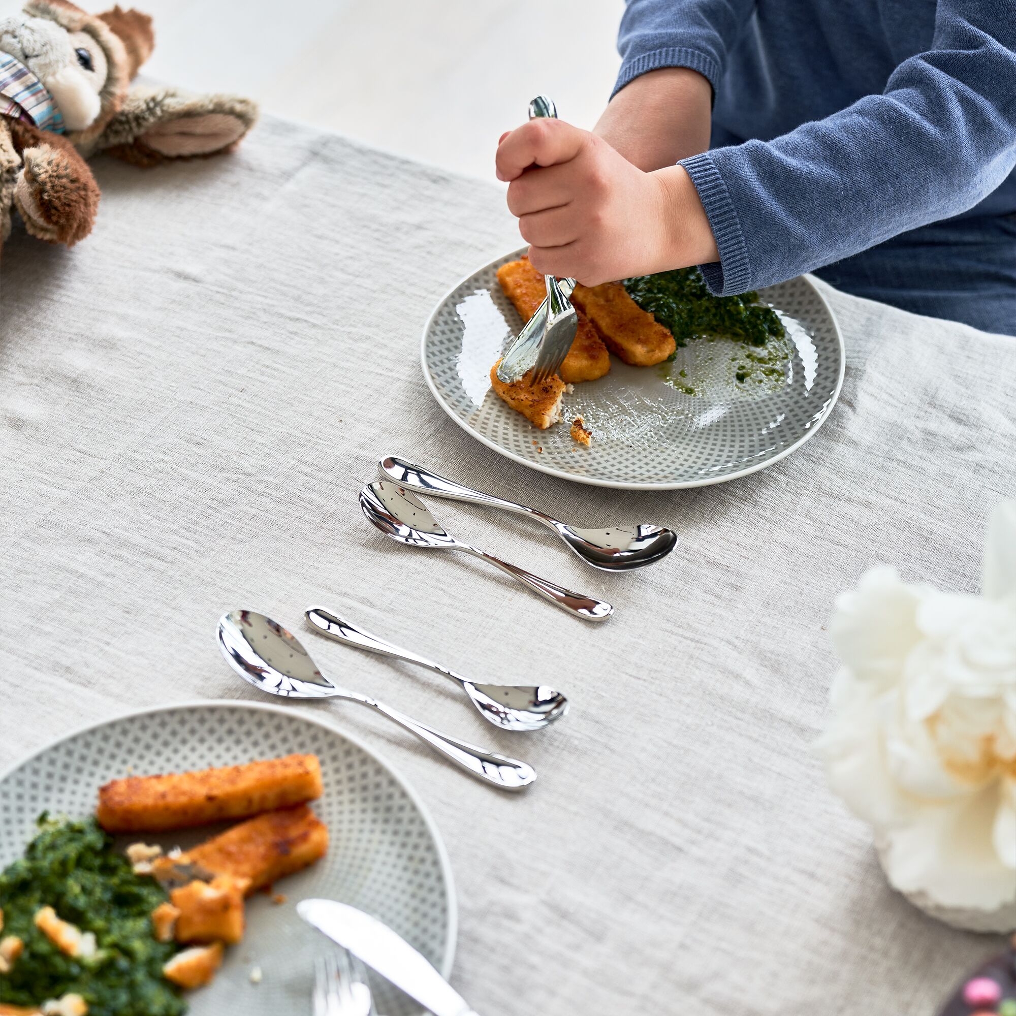 (4 pieces) ZWILLING | FILOU Children's Cutlery Set – Stainless Steel - Rounded Edges - Age 3+