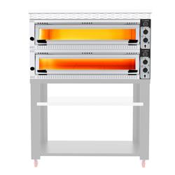Forno de pizza 6+6 x 34cm