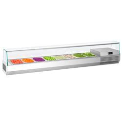 Vitrine Réfrigérée à Ingrédients PREMIUM PLUS - 1976x413mm - 8x GN 1/3