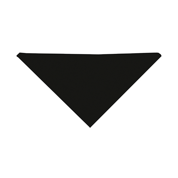 (5 piezas) pañuelo para el cuello - 71 x 71 x 100 cm - negro