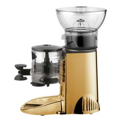 Moinho de café Profissional - Tremonha 1kg - 77dB - Com doseador - Dourado