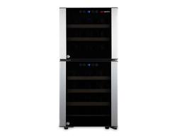 Weinkühlschrank ECO - 2 Klimazonen - 100 Liter - max. 33 Flaschen