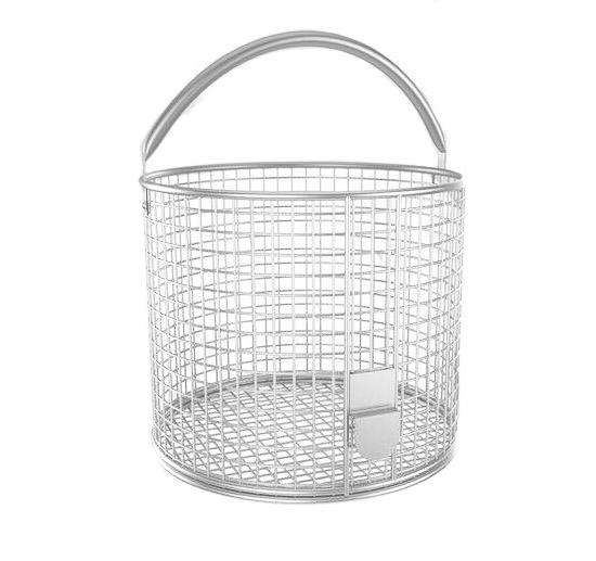 Frituurmand - 250x(H)200mm | 16 liter - RVS | met hittebestendige handgreep - passend voor EHFMY535