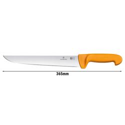VICTORINOX | SWIBO Butcher Knife – 240 mm Blade - Orange Handle