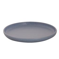(6 db) SANDY LOAM - Lapostányér - kőedény - Ø 22 cm - kék