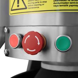 Arrotondatrice per panificazione - per impasti di pizza e pane - 1,50kW - Intervallo di peso: ~100-600g - 1000x1000mm - max 2500 pz/h