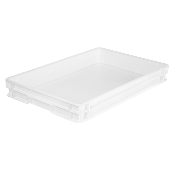 (8 szt.) Pojemnik na ciasto - EN 600x400 - Biały	