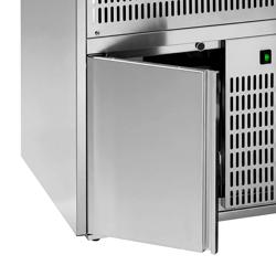 Back Bar Cooler PREMIUM PLUS - 1950x700mm - 1 Solid Door & 3 Drawers