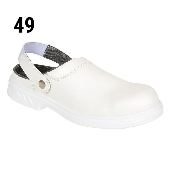 Sabot de siguranță Steelite SB - Alb - Mărimea: 49