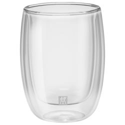 (2) ZWILLING | Sorrento Coffee Glasses – 200 ml - double‑walled borosilicate - handmade