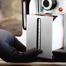 Commercial Convection Oven -  KOMPAKT - with steam function - 30 liters - stainless steel - incl. 1 rack & 1 tray 353x327mm