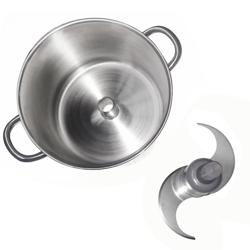 Sebze Doğrama Makinesi - 8 Litre -  370 Watt - 230 Volt - 1400 rpm