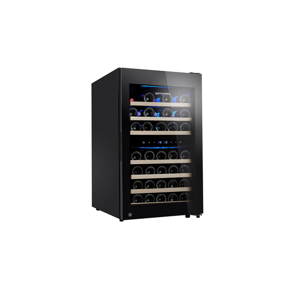 Frigider pentru vinuri - 120 litri - negru / cu 2 zone climatice
