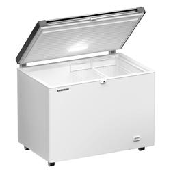 LIEBHERR commercial chest freezer - 1005 x 720 mm - 266 litres - stainless steel lid
