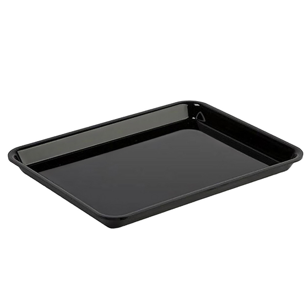 Dikdörtgen sunum tepsisi - GN 1/2 - 265x325x17mm - Siyah